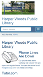Mobile Screenshot of harperwoodslibrary.org